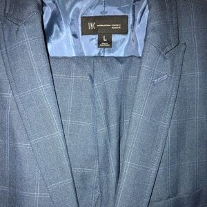 Inc Men’s 2 piece suit. Jacket-L and Pants-36x30
